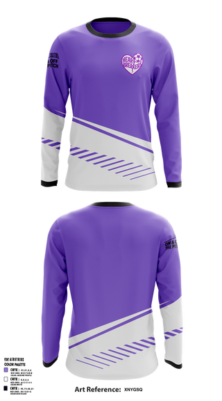 Long Sleeve Performance Shirt, Heartbreakers, Men's Soccer, Teamtime, Team time, sublimation, custom sports apparel, team uniforms, spirit wear, spiritwear, sports uniforms, custom shirts, team store, custom team store, fundraiser sports, apparel fundraiser