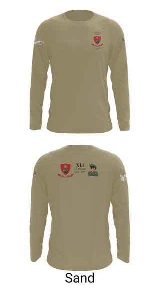 Long Sleeve Performance Shirt, CMLP41, Army, Teamtime, Team time, sublimation, custom sports apparel, team uniforms, spirit wear, spiritwear, sports uniforms, custom shirts, team store, custom team store, fundraiser sports, apparel fundraiser