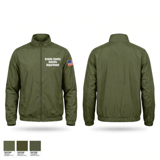Windbreaker, Grundy County Sheriff's Department, Police, Teamtime, Team time, sublimation, custom sports apparel, team uniforms, spirit wear, spiritwear, sports uniforms, custom shirts, team store, custom team store, fundraiser sports, apparel fundraiser