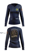 Butler Police Department 21960719 Women's Long Sleeve V-neck Shirt - 6