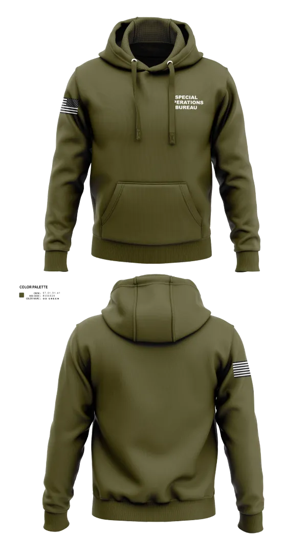 Hoodie, Special Operations Bureau, , Teamtime, Team time, sublimation, custom sports apparel, team uniforms, spirit wear, spiritwear, sports uniforms, custom shirts, team store, custom team store, fundraiser sports, apparel fundraiser