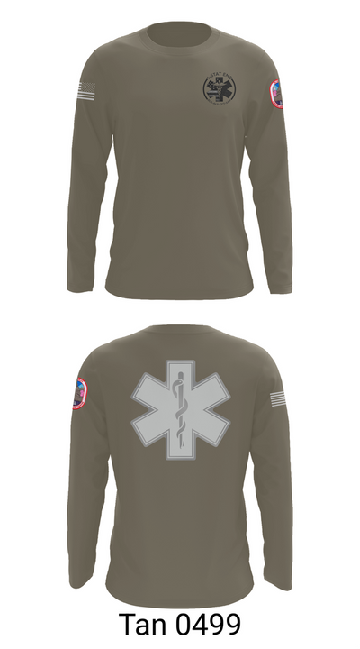 I-STAT EMS 65637212 Long Sleeve Performance Shirt 66