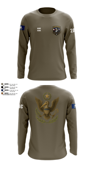 Long Sleeve Performance Shirt, 2nd Area Command (LASG), , Teamtime, Team time, sublimation, custom sports apparel, team uniforms, spirit wear, spiritwear, sports uniforms, custom shirts, team store, custom team store, fundraiser sports, apparel fundraiser