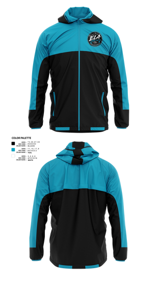 Windbreaker, ELA hoopers, Women's Basketball, Teamtime, Team time, sublimation, custom sports apparel, team uniforms, spirit wear, spiritwear, sports uniforms, custom shirts, team store, custom team store, fundraiser sports, apparel fundraiser
