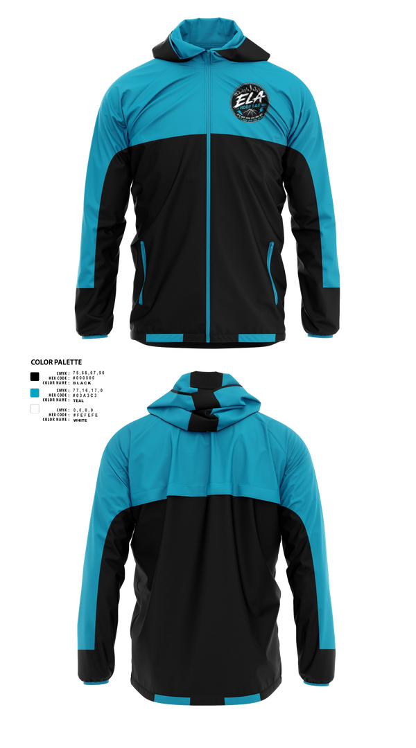 Windbreaker, ELA hoopers, Women's Basketball, Teamtime, Team time, sublimation, custom sports apparel, team uniforms, spirit wear, spiritwear, sports uniforms, custom shirts, team store, custom team store, fundraiser sports, apparel fundraiser