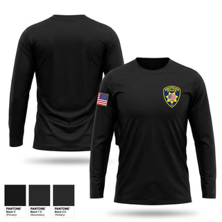 Long Sleeve Performance Shirt, Brentwood Police Investigations, Police, Teamtime, Team time, sublimation, custom sports apparel, team uniforms, spirit wear, spiritwear, sports uniforms, custom shirts, team store, custom team store, fundraiser sports, apparel fundraiser