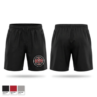 Athletic Shorts With Pockets, Indian Harbor Volunteer Fire Department, Fire Department, Teamtime, Team time, sublimation, custom sports apparel, team uniforms, spirit wear, spiritwear, sports uniforms, custom shirts, team store, custom team store, fundraiser sports, apparel fundraiser