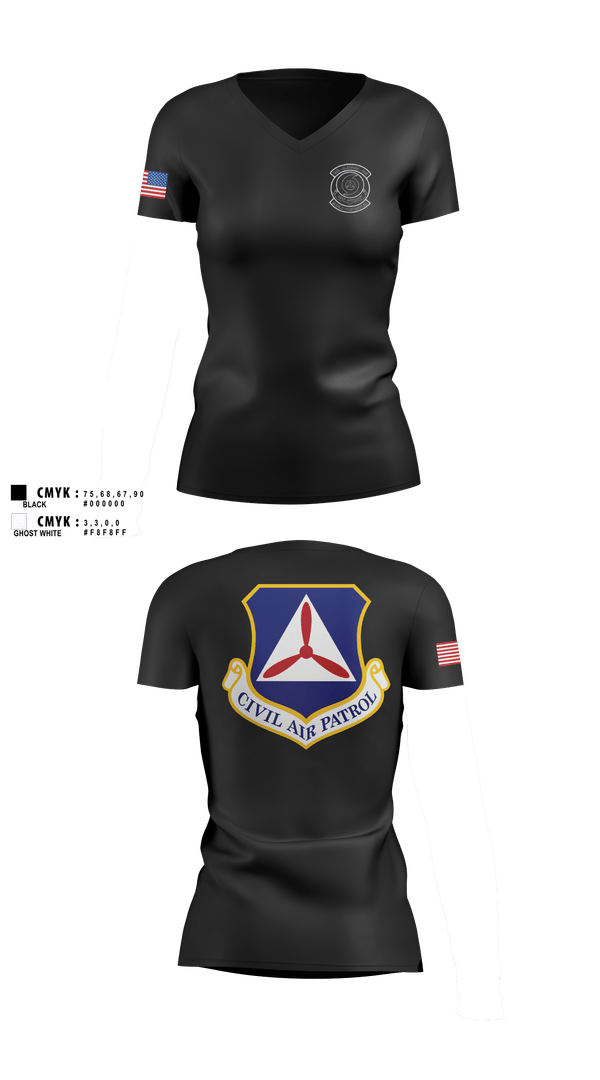 Womens Short Sleeve Vneck Shirt, AL-005, Air Force, Teamtime, Team time, sublimation, custom sports apparel, team uniforms, spirit wear, spiritwear, sports uniforms, custom shirts, team store, custom team store, fundraiser sports, apparel fundraiser