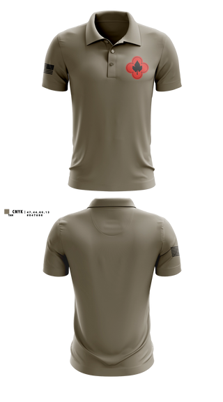 Short Sleeve Performance Polo, 143rd RSG (TF INTEGRATOR), Army, Teamtime, Team time, sublimation, custom sports apparel, team uniforms, spirit wear, spiritwear, sports uniforms, custom shirts, team store, custom team store, fundraiser sports, apparel fundraiser