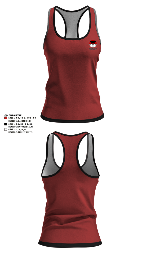 Tank Top, Pierson Whalers Field Hockey, Field Hockey, Teamtime, Team time, sublimation, custom sports apparel, team uniforms, spirit wear, spiritwear, sports uniforms, custom shirts, team store, custom team store, fundraiser sports, apparel fundraiser