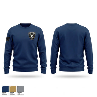 Crew Neck Sweatshirt, Piscataway Township Police Department, Police, Teamtime, Team time, sublimation, custom sports apparel, team uniforms, spirit wear, spiritwear, sports uniforms, custom shirts, team store, custom team store, fundraiser sports, apparel fundraiser