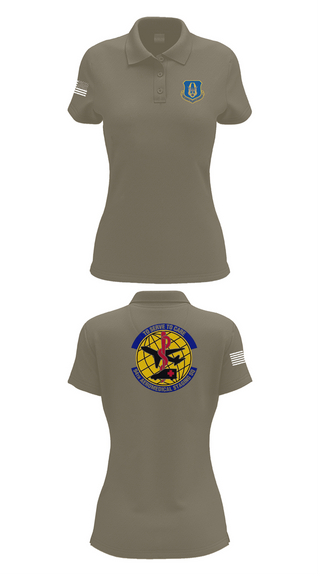 Womens Short Sleeve Performance Polo, 94th ASTS, , Teamtime, Team time, sublimation, custom sports apparel, team uniforms, spirit wear, spiritwear, sports uniforms, custom shirts, team store, custom team store, fundraiser sports, apparel fundraiser