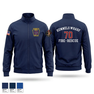 Windbreaker, Hummels Wharf Fire-Rescue, Fire Department, Teamtime, Team time, sublimation, custom sports apparel, team uniforms, spirit wear, spiritwear, sports uniforms, custom shirts, team store, custom team store, fundraiser sports, apparel fundraiser