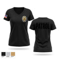PATROL Women's Short Sleeve V-neck Shirt - 1