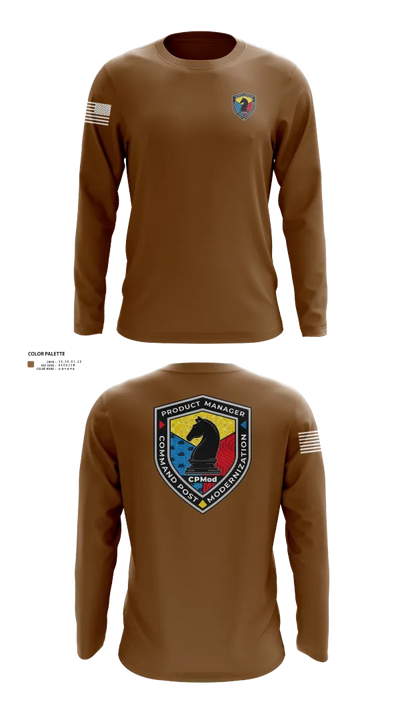 Command Post Modernization 61548186 Long Sleeve Performance Shirt 21