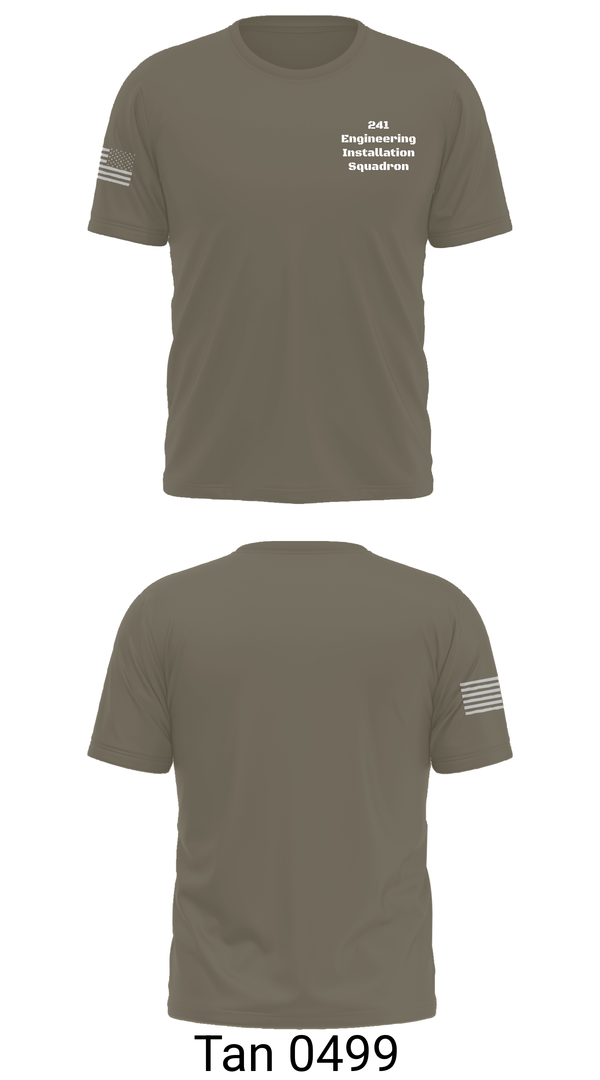 Old School Cotton Feel Shirt, 241 Engineering Installation Squadron, National Guard, Teamtime, Team time, sublimation, custom sports apparel, team uniforms, spirit wear, spiritwear, sports uniforms, custom shirts, team store, custom team store, fundraiser sports, apparel fundraiser