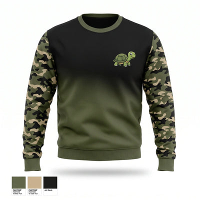 Backs Crew Neck Sweatshirt - 1