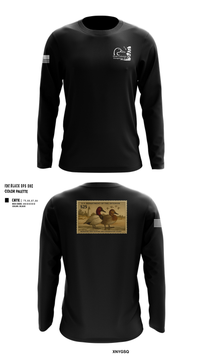 Ducks Unlimited 93579455 Long Sleeve Performance Shirt 101