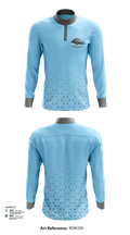 Overhills High School Basketball 959585 Quarter Zip Jacket - 41