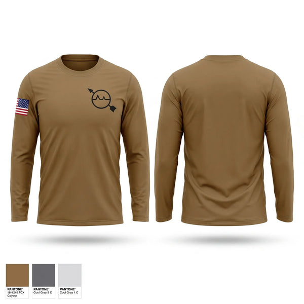 Long Sleeve Performance Shirt, Operations Specialist, Navy, Teamtime, Team time, sublimation, custom sports apparel, team uniforms, spirit wear, spiritwear, sports uniforms, custom shirts, team store, custom team store, fundraiser sports, apparel fundraiser