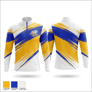 Quarter Zip Jacket, Chargers, Women's Soccer, Teamtime, Team time, sublimation, custom sports apparel, team uniforms, spirit wear, spiritwear, sports uniforms, custom shirts, team store, custom team store, fundraiser sports, apparel fundraiser