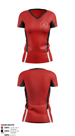 Womens Short Sleeve Vneck Shirt, Grantsville Girls Soccer, Women's Soccer, Teamtime, Team time, sublimation, custom sports apparel, team uniforms, spirit wear, spiritwear, sports uniforms, custom shirts, team store, custom team store, fundraiser sports, apparel fundraiser