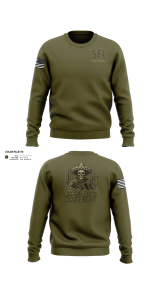 Crew Neck Sweatshirt, Sancho Fight Club, , Teamtime, Team time, sublimation, custom sports apparel, team uniforms, spirit wear, spiritwear, sports uniforms, custom shirts, team store, custom team store, fundraiser sports, apparel fundraiser