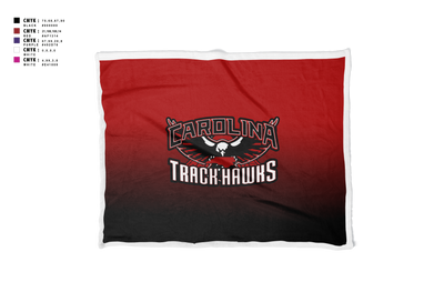 Carolina Track Hawks Blanket - 2