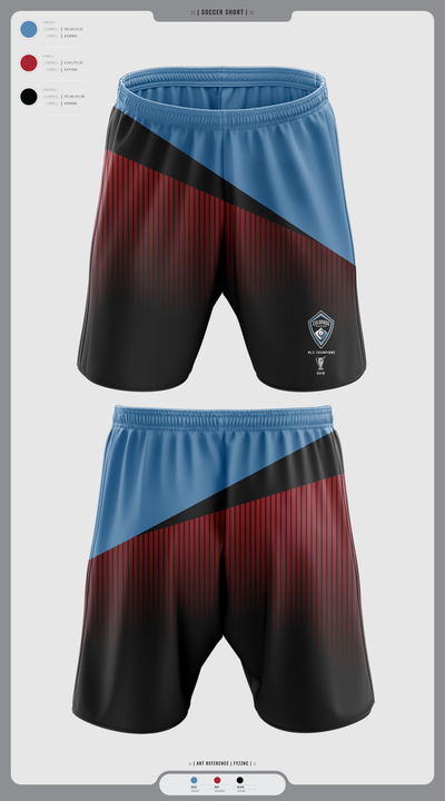 westlake 32548173 Mens Soccer Shorts - 1