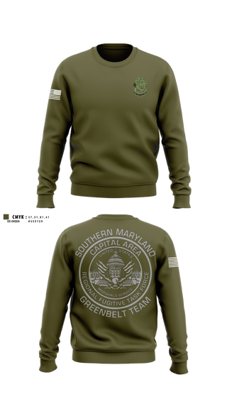 Crew Neck Sweatshirt, Forest Heights Police, Police, Teamtime, Team time, sublimation, custom sports apparel, team uniforms, spirit wear, spiritwear, sports uniforms, custom shirts, team store, custom team store, fundraiser sports, apparel fundraiser