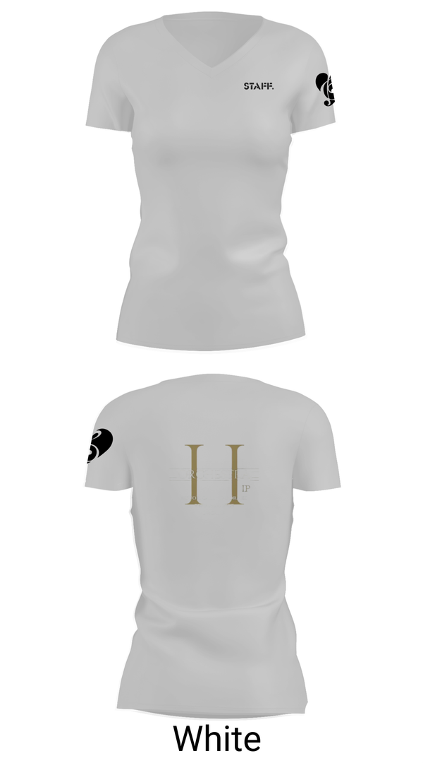 Womens Short Sleeve Vneck Shirt, HIP Orchestra Japan, , Teamtime, Team time, sublimation, custom sports apparel, team uniforms, spirit wear, spiritwear, sports uniforms, custom shirts, team store, custom team store, fundraiser sports, apparel fundraiser