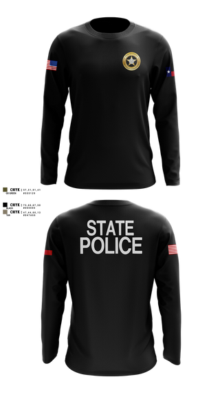 Long Sleeve Performance Shirt, Texas Alcoholic Beverage Commission, Police, Teamtime, Team time, sublimation, custom sports apparel, team uniforms, spirit wear, spiritwear, sports uniforms, custom shirts, team store, custom team store, fundraiser sports, apparel fundraiser