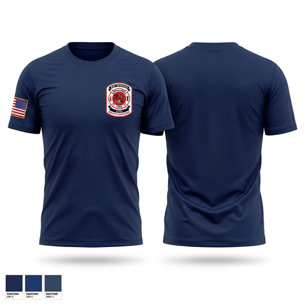 Short Sleeve Performance Shirt, Bay Springs Fire Department, Fire Department, Teamtime, Team time, sublimation, custom sports apparel, team uniforms, spirit wear, spiritwear, sports uniforms, custom shirts, team store, custom team store, fundraiser sports, apparel fundraiser