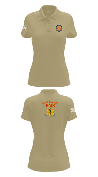 Womens Short Sleeve Performance Polo, SDEMS, , Teamtime, Team time, sublimation, custom sports apparel, team uniforms, spirit wear, spiritwear, sports uniforms, custom shirts, team store, custom team store, fundraiser sports, apparel fundraiser