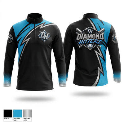 Diamond Hitterz Quarter Zip Jacket - 1