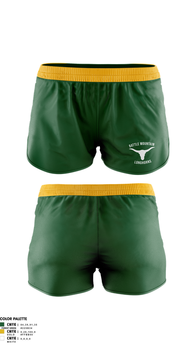 Battle Mountain Longhorns 79152921 Women's Shorts - 2