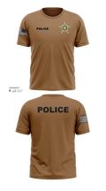 St. Joseph County Police Department 17172359 Old School Cotton Feel Shirt - 81