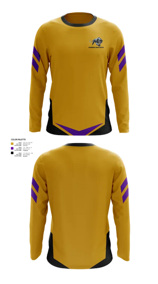 Long Sleeve Performance Shirt, Camden Panthers, Wrestling, Teamtime, Team time, sublimation, custom sports apparel, team uniforms, spirit wear, spiritwear, sports uniforms, custom shirts, team store, custom team store, fundraiser sports, apparel fundraiser