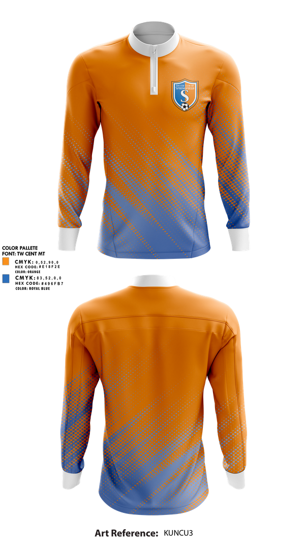 Quarter Zip Jacket, Soccer Club Of Springfield, Men's Soccer, Teamtime, Team time, sublimation, custom sports apparel, team uniforms, spirit wear, spiritwear, sports uniforms, custom shirts, team store, custom team store, fundraiser sports, apparel fundraiser