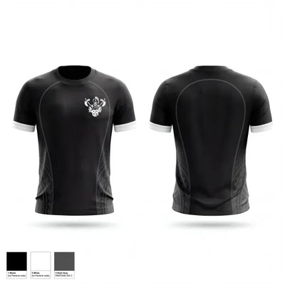 Barbarians Hawaii 57662281 Short Sleeve Performance Shirt - 2