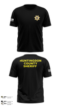 Huntingdon County Sheriff’s Office 63873166 Old School Cotton Feel Shirt - 100
