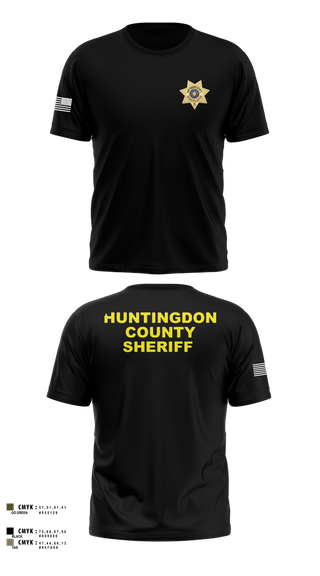 Old School Cotton Feel Shirt, Huntingdon County Sheriff’s Office, Police, Teamtime, Team time, sublimation, custom sports apparel, team uniforms, spirit wear, spiritwear, sports uniforms, custom shirts, team store, custom team store, fundraiser sports, apparel fundraiser