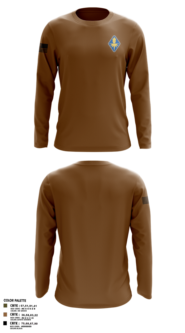 Long Sleeve Performance Shirt, USAICOE, Army, Teamtime, Team time, sublimation, custom sports apparel, team uniforms, spirit wear, spiritwear, sports uniforms, custom shirts, team store, custom team store, fundraiser sports, apparel fundraiser