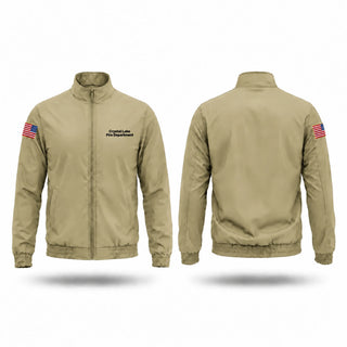Windbreaker, Crystal Lake Fire Department, Fire Department, Teamtime, Team time, sublimation, custom sports apparel, team uniforms, spirit wear, spiritwear, sports uniforms, custom shirts, team store, custom team store, fundraiser sports, apparel fundraiser