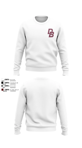 Crew Neck Sweatshirt, Don Bosco Wrestling 26-27, Wrestling, Teamtime, Team time, sublimation, custom sports apparel, team uniforms, spirit wear, spiritwear, sports uniforms, custom shirts, team store, custom team store, fundraiser sports, apparel fundraiser