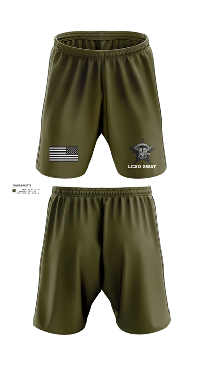 Lorain county sheriff swat 58234346 Athletic Shorts With Pockets - 102
