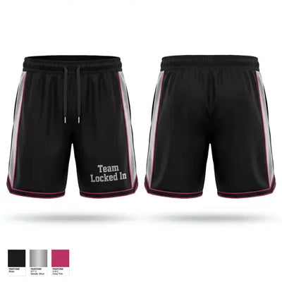 Team Locked In 93459307 Athletic Shorts With Pockets - 1