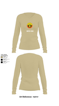 389th CSSB 42999540 Women's Long Sleeve V-neck Shirt - 82