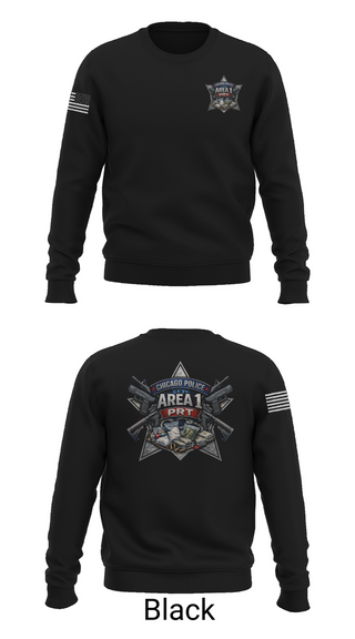 Crew Neck Sweatshirt, Priority Response Team, Police, Teamtime, Team time, sublimation, custom sports apparel, team uniforms, spirit wear, spiritwear, sports uniforms, custom shirts, team store, custom team store, fundraiser sports, apparel fundraiser