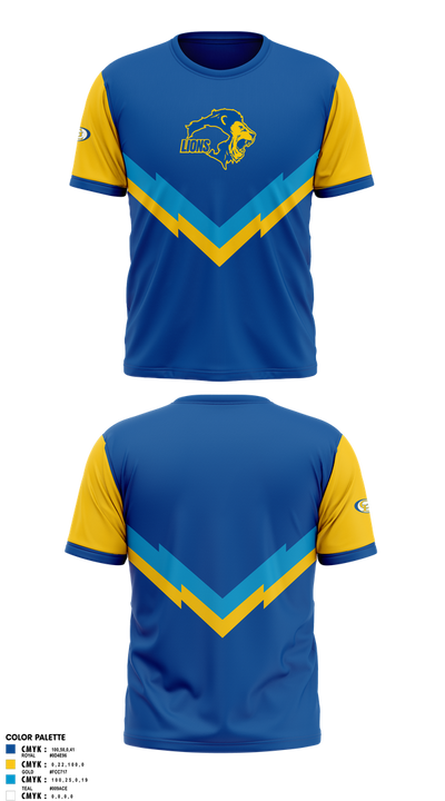 Gahanna Lincoln High School Wrestling 33636344 Short Sleeve Performance Shirt - 1